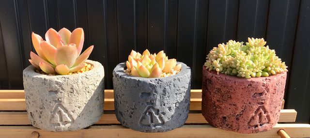 レンガ風植木鉢